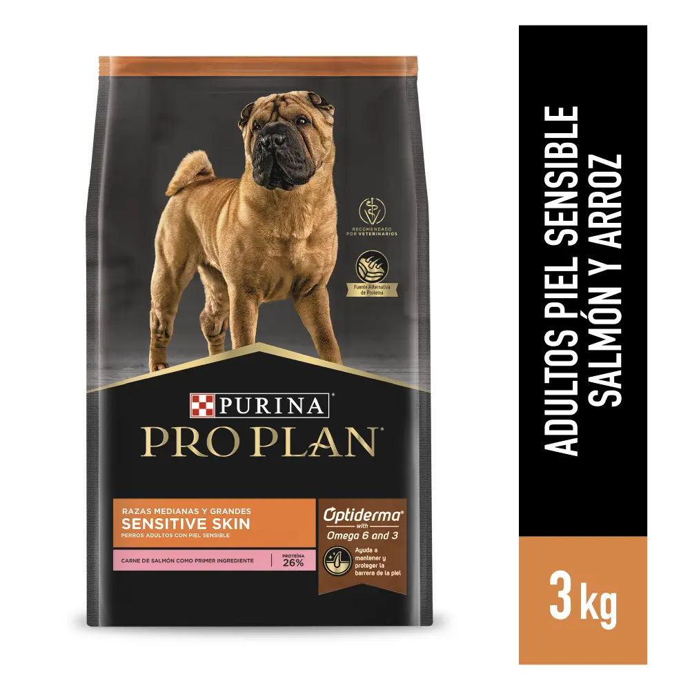 ProPlan Adult Sensitive – Raza Mediana 3 Kg