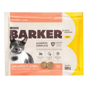 Barker Cat Hamburguesas De Salmón Y Jurel X 20 Und – 500 Gr