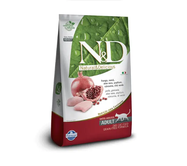 N&D Feline Adult Frango E Roma – Pollo Y Granada 7.5 Kg