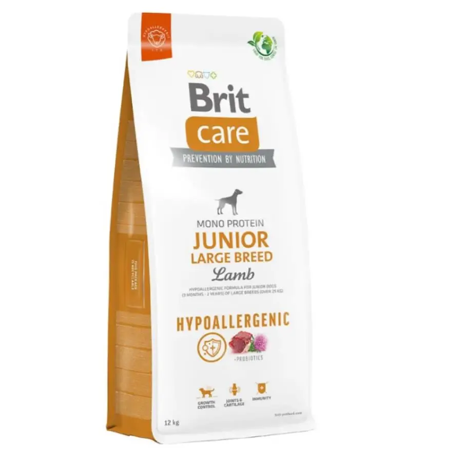 Brit Care Junior Large Breed Lamb 12 Kg – Cordero y Arroz