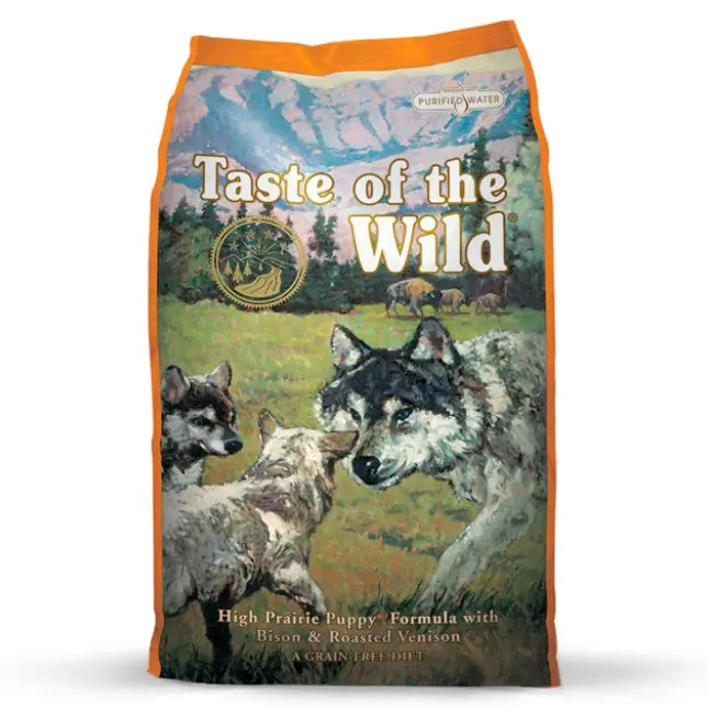 Taste Of The Wild High Prairie Puppy Bisonte y Venado – 12.2 kg.