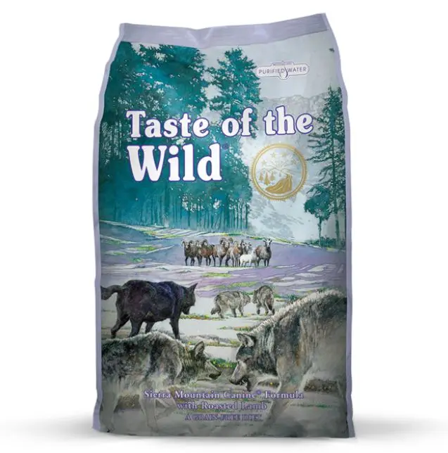 Taste Of The Wild Sierra Mountain Cordero – 12.2 kg.