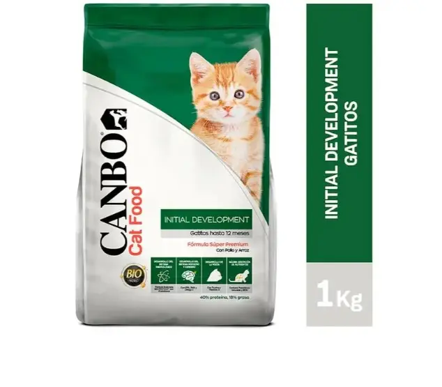 Canbo Cat Initial Development – Gatitos hasta 1 año 1 Kg