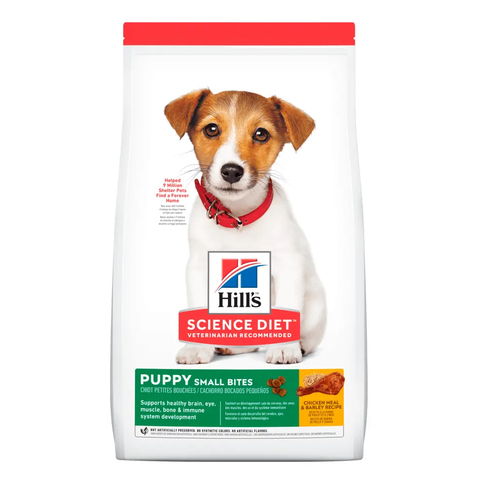 Hills SD Puppy Small Bites 5.6 kg – Cachorro Raza Pequeña