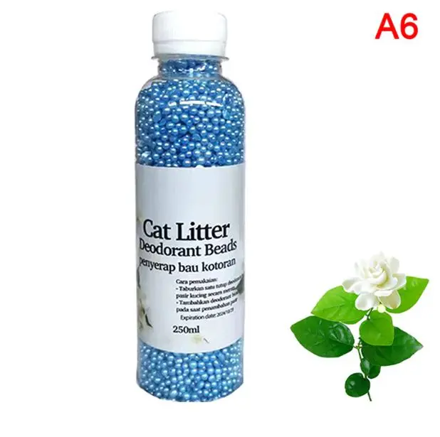 Eliminador del Mal Olor de Heces – Fragancia Flores Cat Litter 250ml