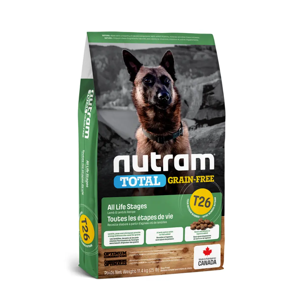 Nutram® T26 Total Grain-Free Allergy Lamb 2 Kg.| Cordero