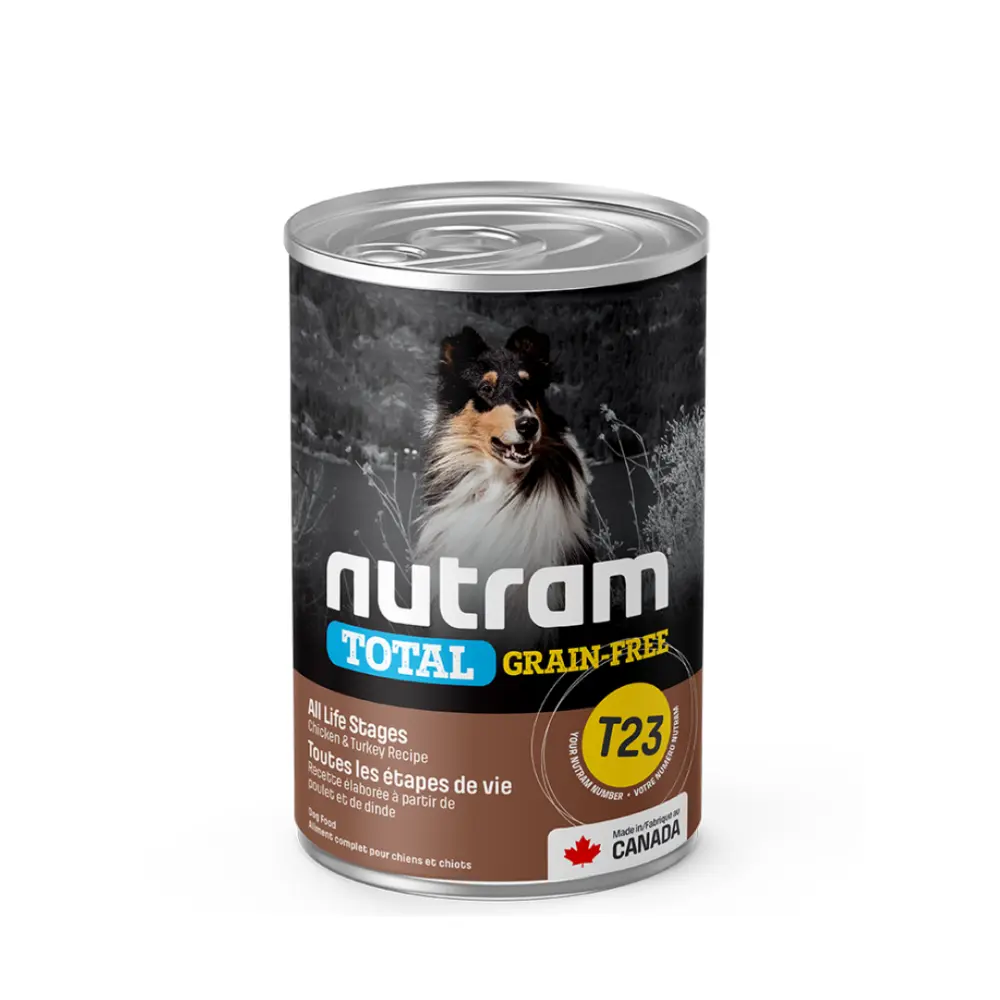 Nutram® T23 Total Grain Free Chicken & Turkey | Pollo y Pavo