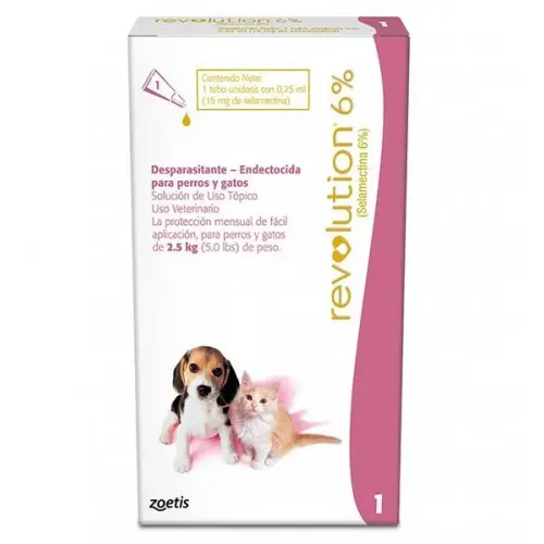 Revolution – Pipeta Antipulgas Cachorros Gatos y Perros (AGOTADO)