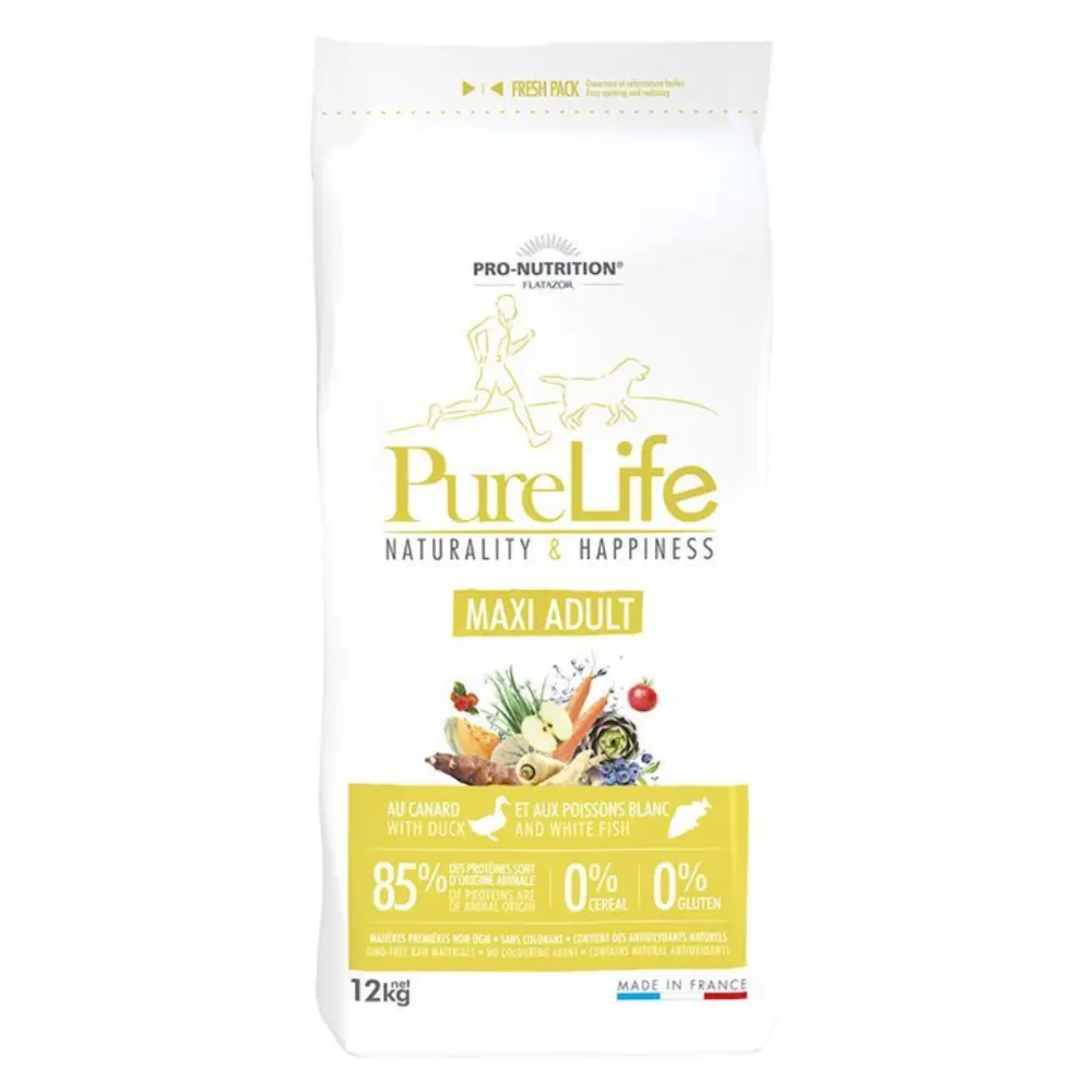 Pure Life Maxi Adult 12kg – Adulto Raza Grande y Gigante