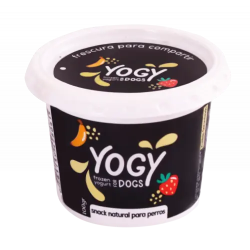 Barker Yogy de Fresas y Plátano 100 gr
