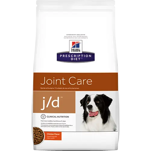 Hills PD Canine j/d Dry 3.9 kg – Joint Care – Cuidado de Articulaciones