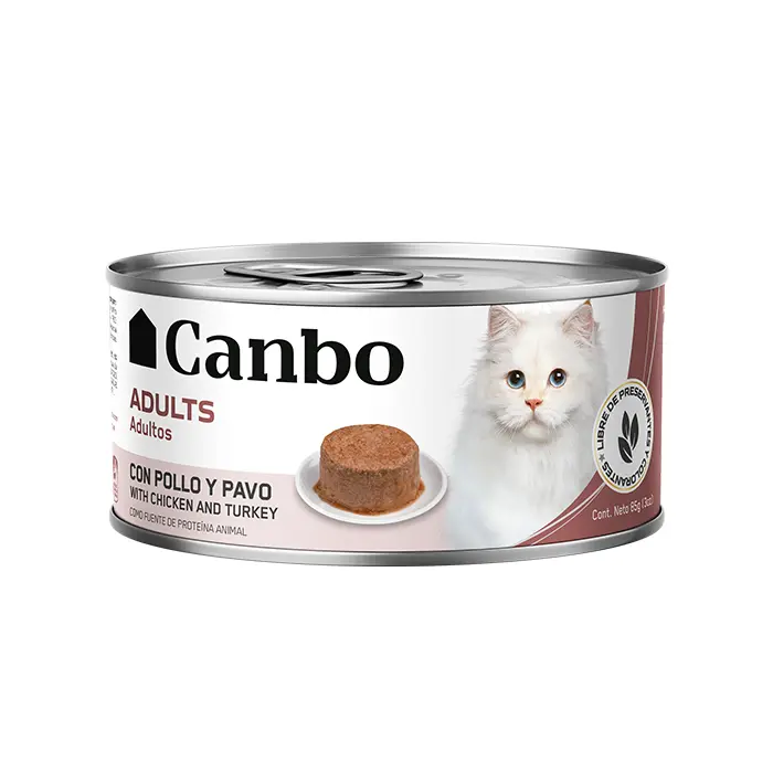 Canbo Adulto Chicken & Turkey 85 Gr – Pollo y Pavo