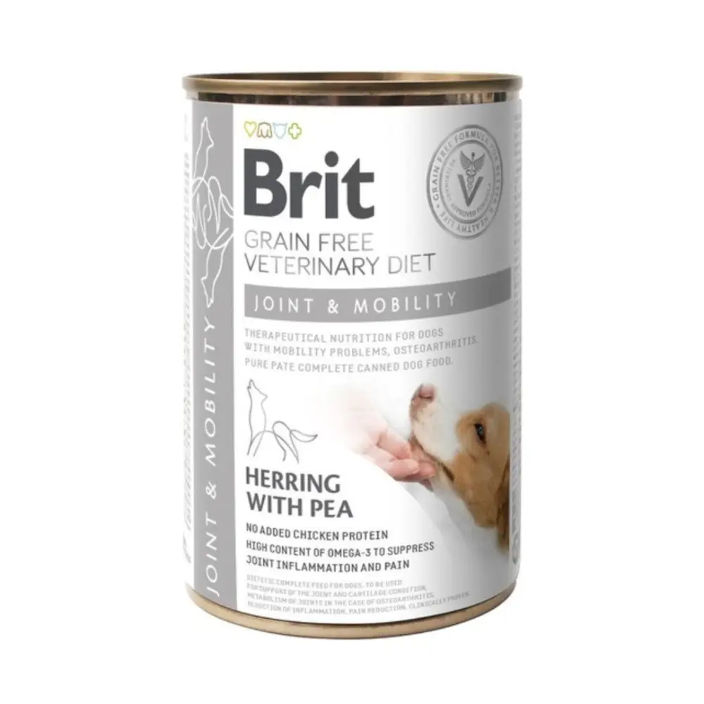 Brit Vet Diets Dog Joint & Mobility 400 Gr – Huesos y Articulaciones
