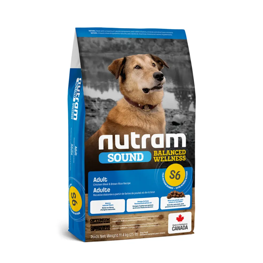 Nutram® S6 Sound Adult Dog Canned Food 11.4 Kg. | Adulto