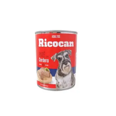 Ricocan Adulto Pate Cordero Lata 330 Gr