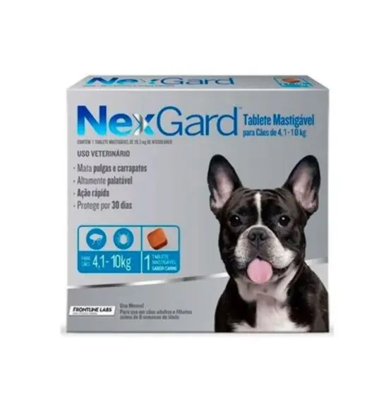 Nexgard Perros De 4.1 Kg a 10 Kg X 1 UND