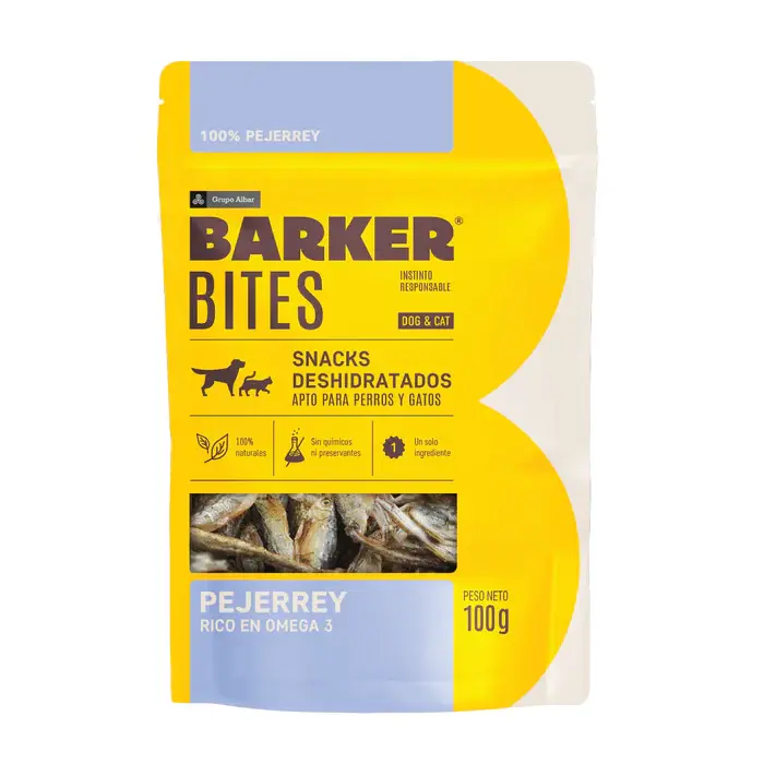 Barker Bites de Pejerrey 100 Gr. (AGOTADO)