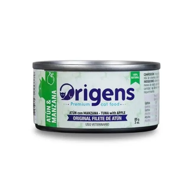 Origens – Filete De Atún Con Manzana 85 Gr (AGOTADO)