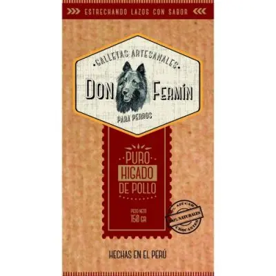 Don Fermín Galletas de Hígado de Pollo 150 gr