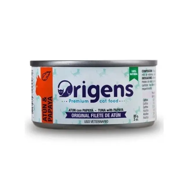 Origens – Filete De Atún Con Papaya 85 Gr (AGOTADO)