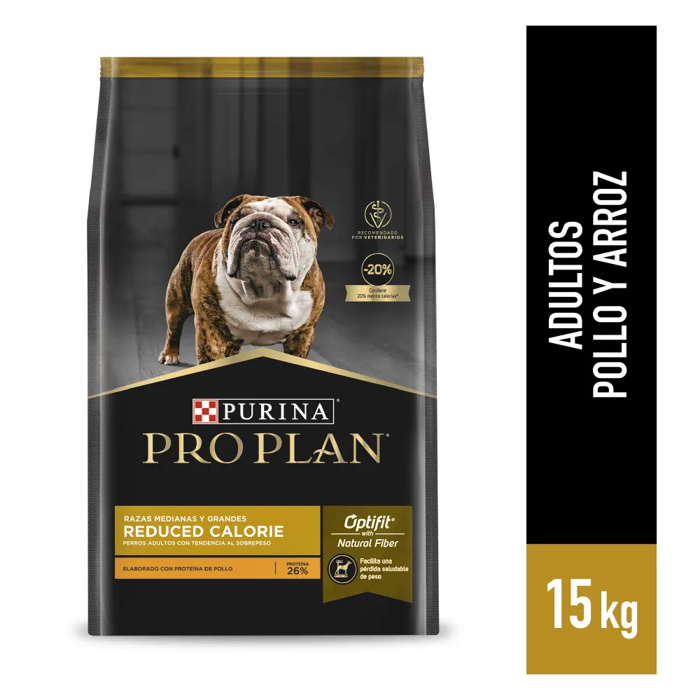 ProPlan Adult Reduce Calorias – Raza Mediana y Grande 15 Kg