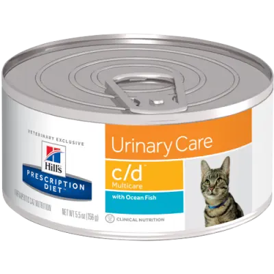 Hills PD c/d Multicare Seafood 156 gr – Cuidado Urinario – Comida Marina