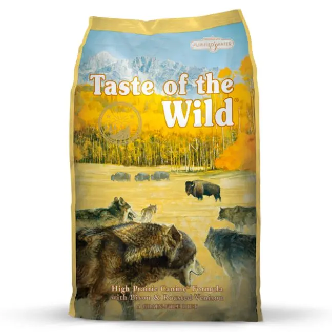 Taste Of The Wild High Prairie Canine Bisonte y Venado – 12.2 kg.
