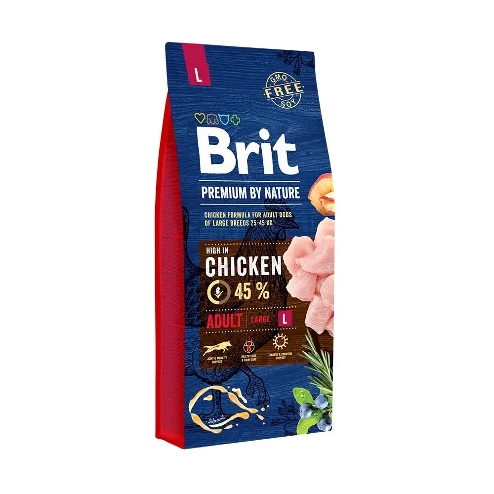 Brit Premium By Nature Adult Large 15 Kg