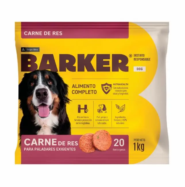 Barker Hamburguesas De Carne X 20 Und – 1 Kg