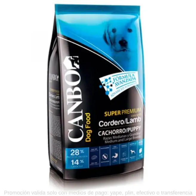 Canbo Cachorro Razas Medianas y Grandes 15 Kg