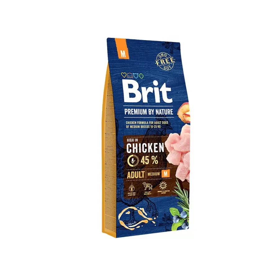 Brit Premium By Nature Adult Medium 15 Kg