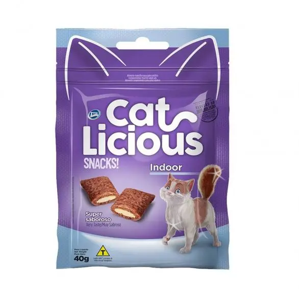 Cat Licious Snack Indoor x 40 Gr