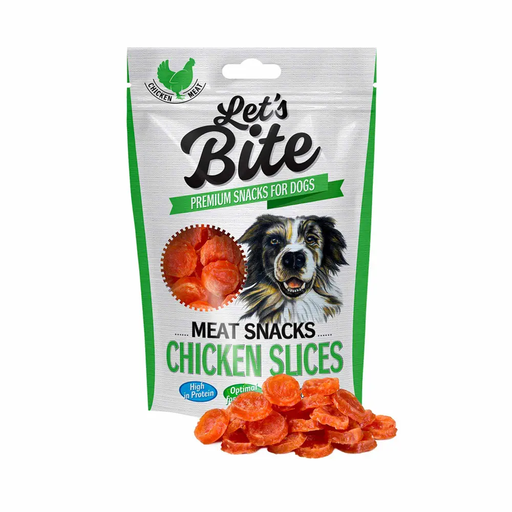 Let’s Bite MEAT SNACKS CHICKEN SLICES 80 gr