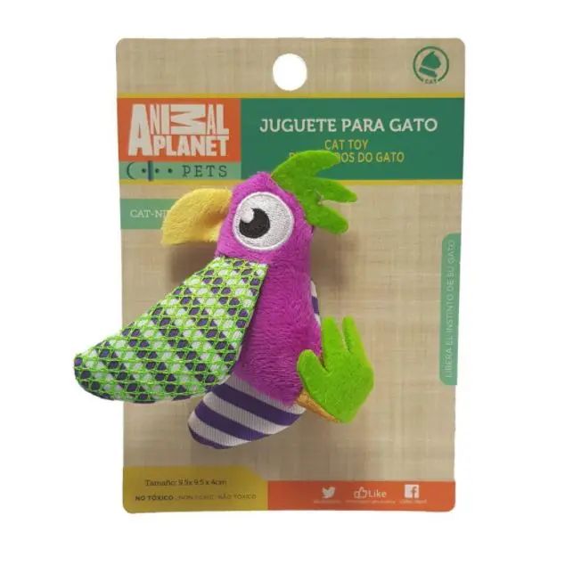 ANIMAL PLANET – Lorito con Catnip para Gato