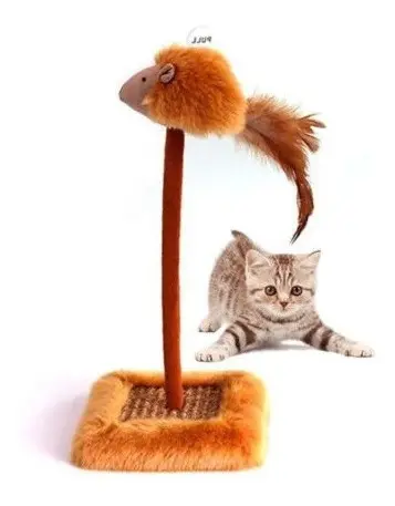 Rascador Ratón con Sonido para Gato