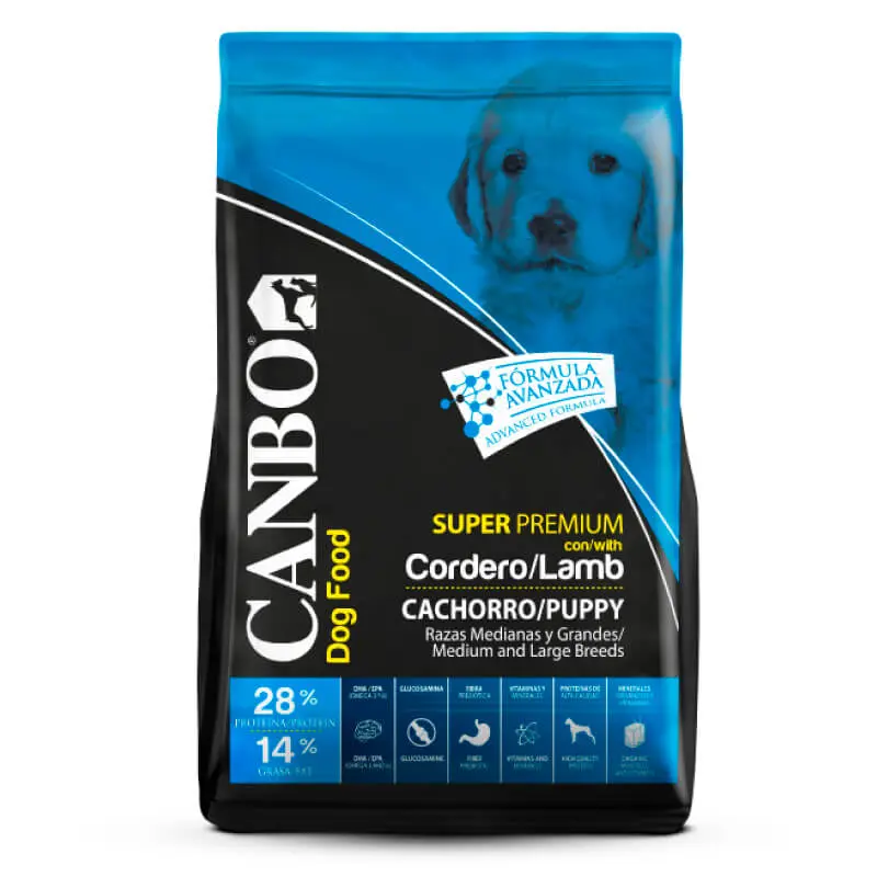 Canbo Cordero Cachorro Razas Medianas y Grandes 3 kg