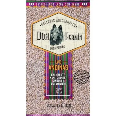 Don Fermín Galletas “Las Andinas”: de Maní, Quinua, Kiwicha y Aguaymanto 150 gr
