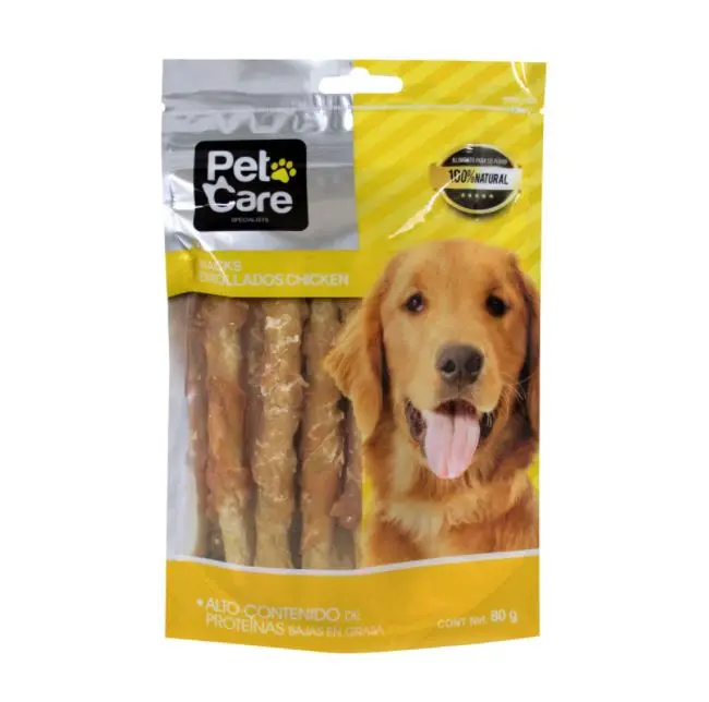 PET CARE – Enrollados Chicken X 80 GR